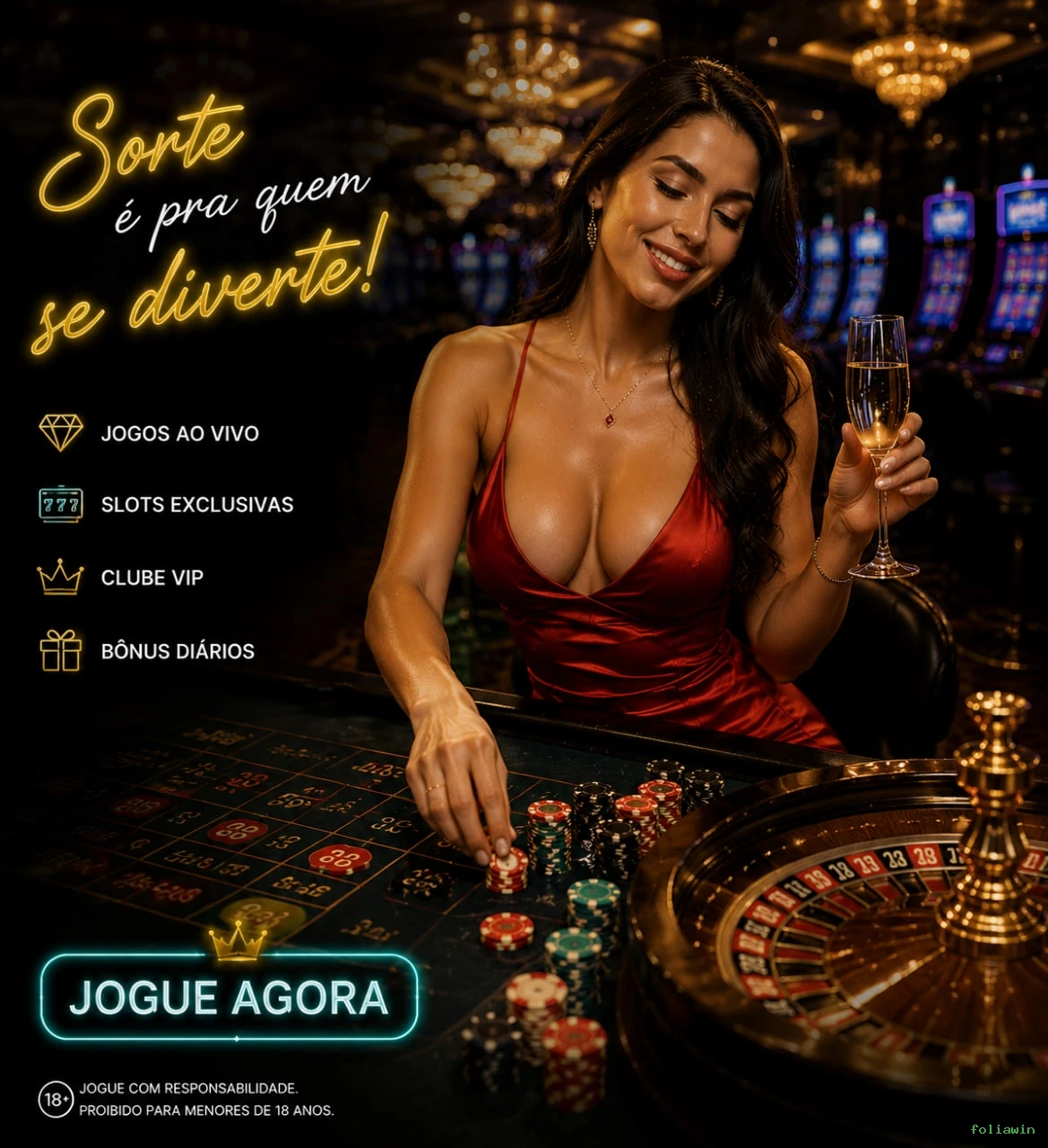 Coleção Premium de Slots foliawin - NetEnt, Pragmatic Play, Evolution